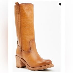 Cleo + Wolf Tan Leather Boots